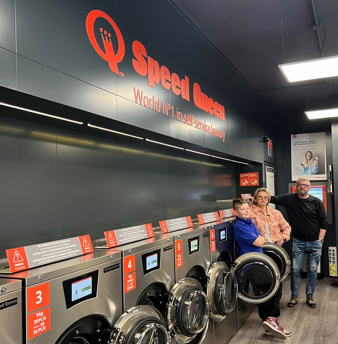 Inwestor Speed Queen — fotografia referencyjna